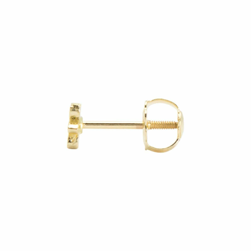 - Boucles d'oreilles Éléphanteaux et cz sur or 10K