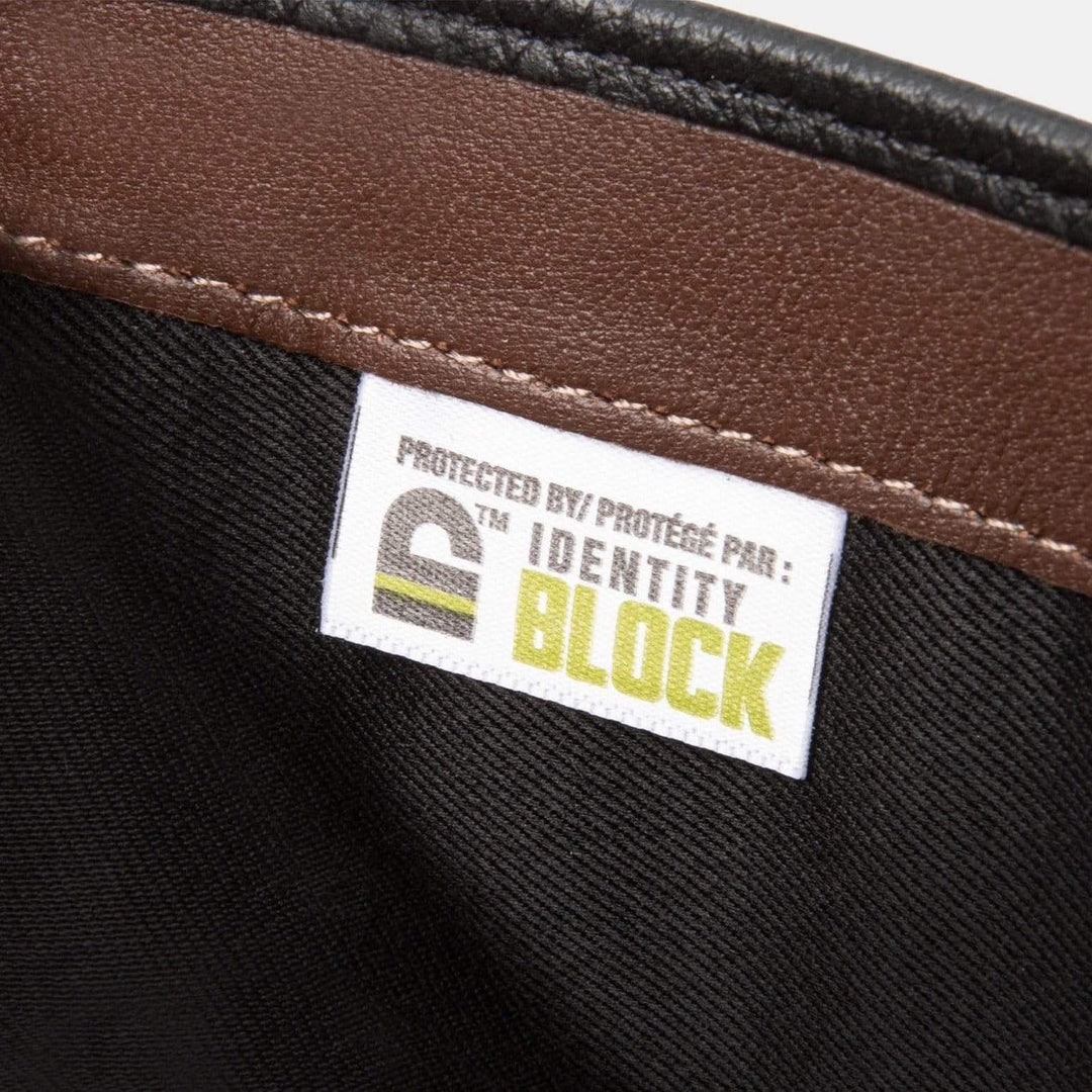 Bugatti Portefeuille avec protection RFID en cuir