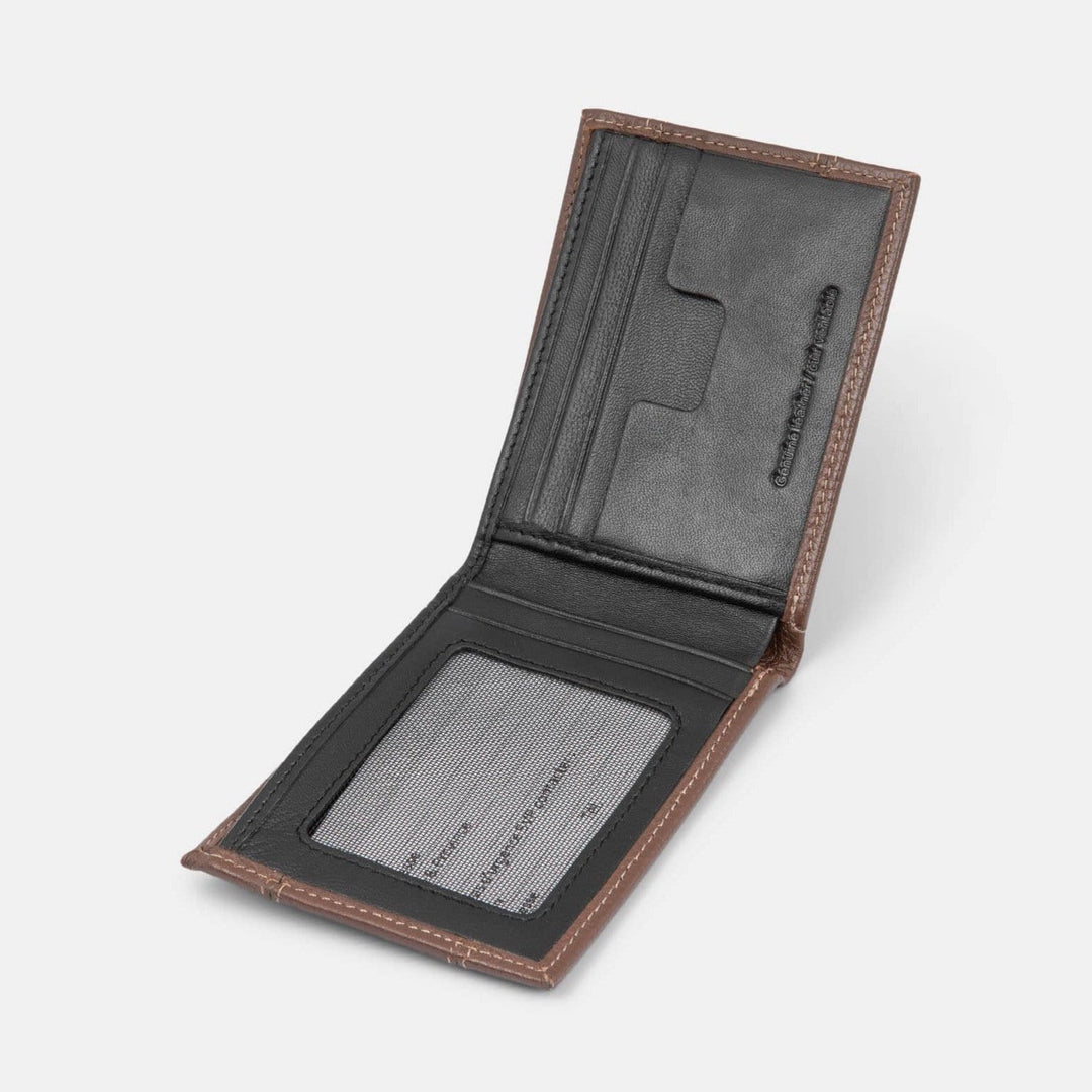 Bugatti Portefeuille avec protection RFID en cuir