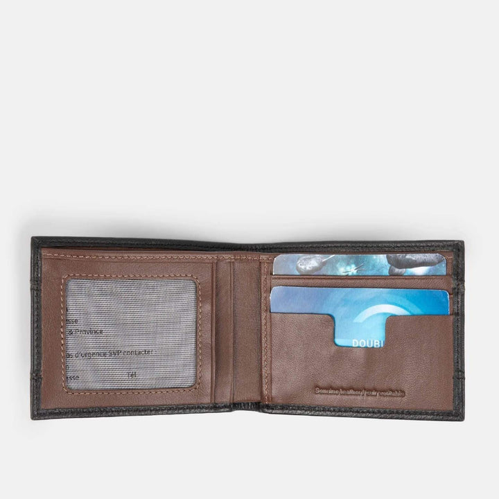Bugatti Portefeuille avec protection RFID en cuir