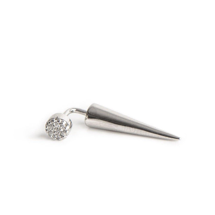 Caroline Néron Boucles d'oreilles Connexion CZ en argent