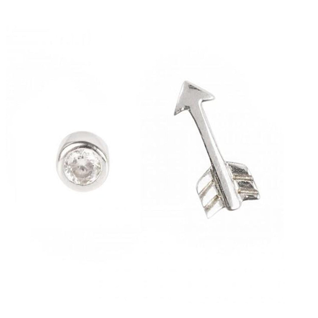 Caroline Néron Boucles d'oreilles It Girl CZ en argent