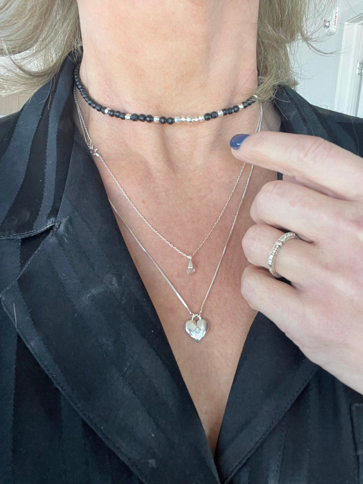 Caroline Néron Collier Éclat d'amour en argent sterling ou or jaune 10K