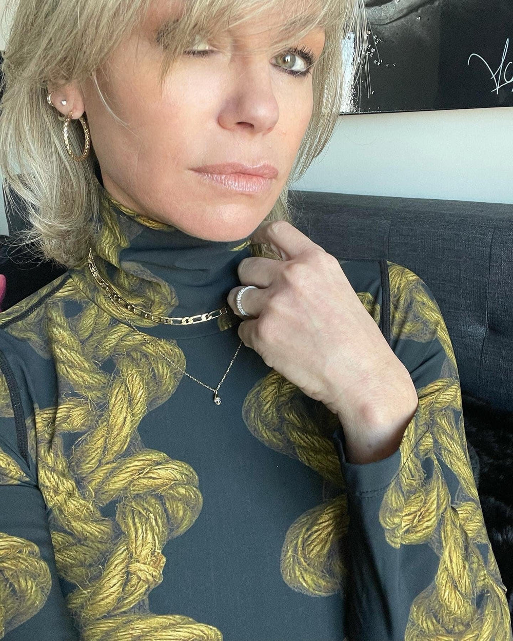 Caroline Néron Collier Éclat d'amour en argent sterling ou or jaune 10K