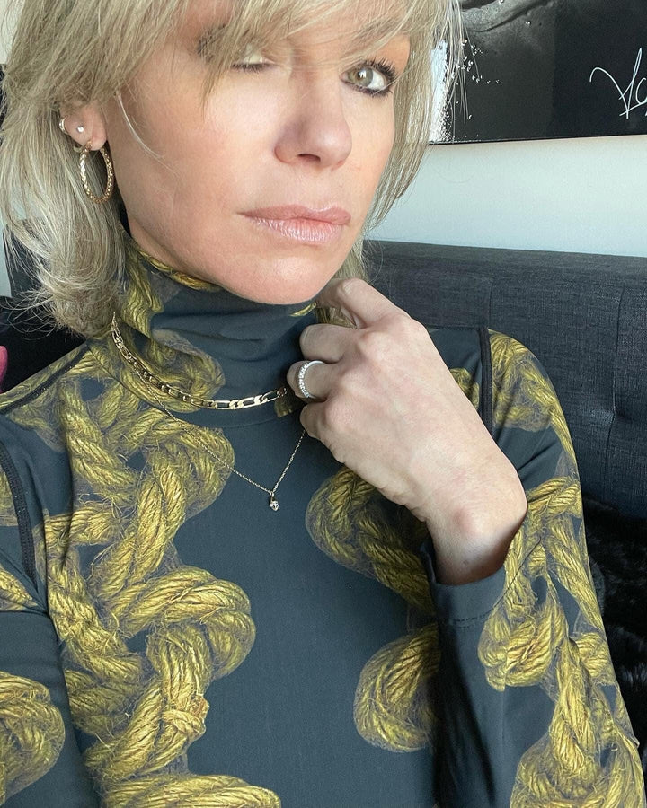Caroline Néron Collier Éclat d'amour en argent sterling ou or jaune 10K