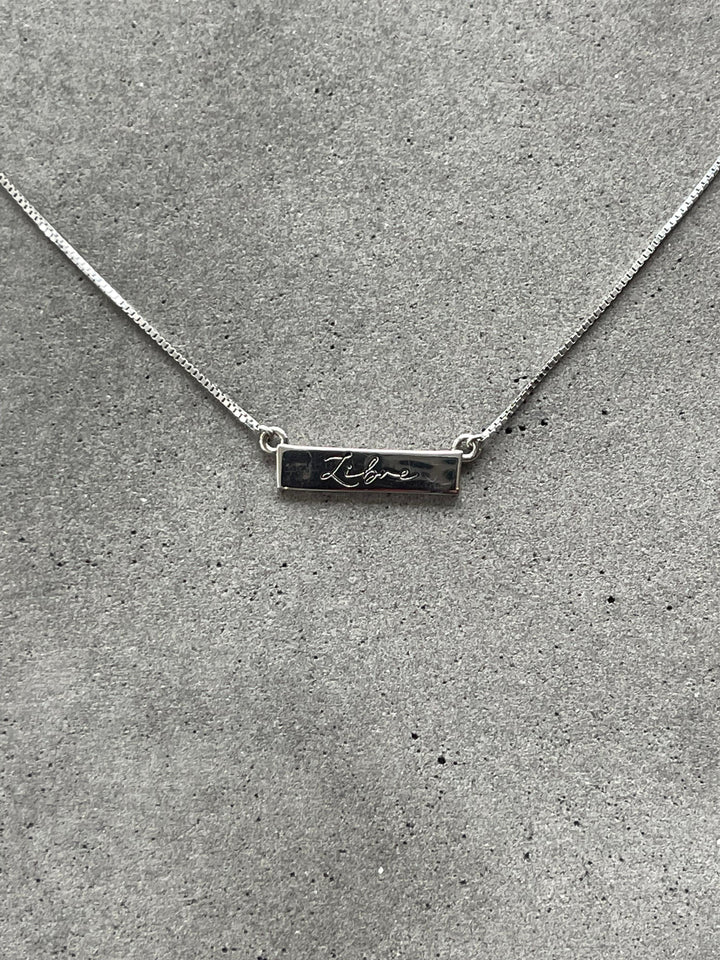 Caroline Néron Colliers Collier Libre & Assumée en argent sterling