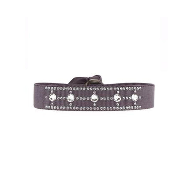 Interchangeables de Paris Satin / Ajustable Bracelet en satin et Swarovski