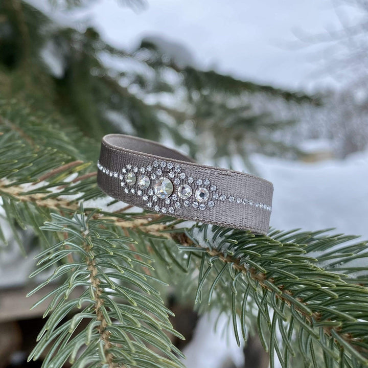 Interchangeables de Paris Satin / Ajustable Bracelet Les Interchangeables avec Swarovski