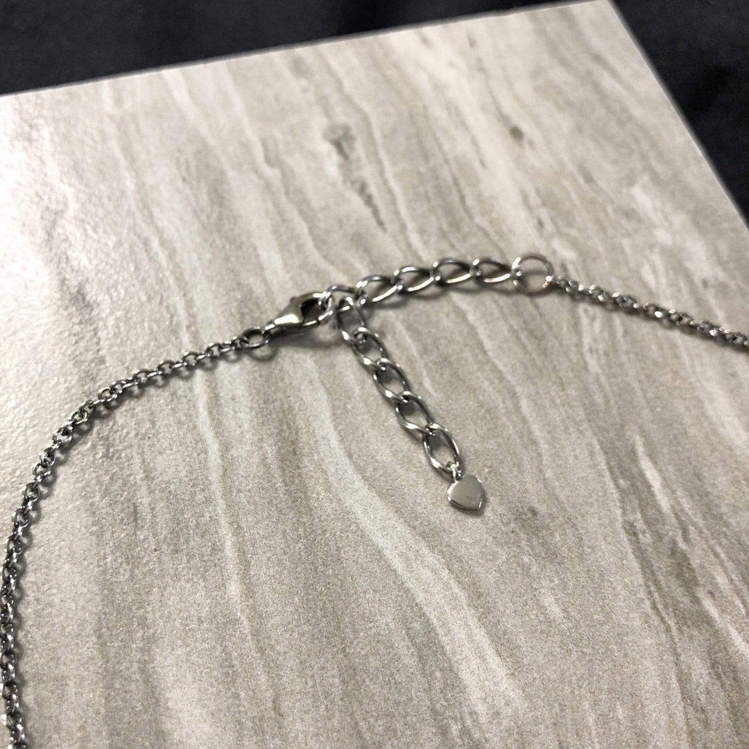 Larus Argent 925 / 16 pouces Collier en argent 925 et marcassites