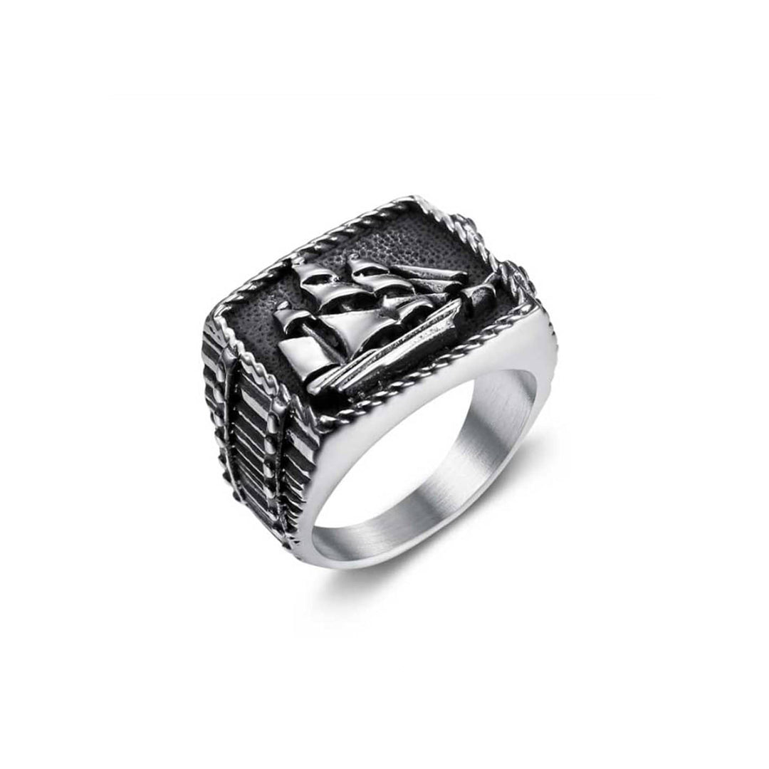 Mathieu Blanchard Bague Bague Bateau en acier