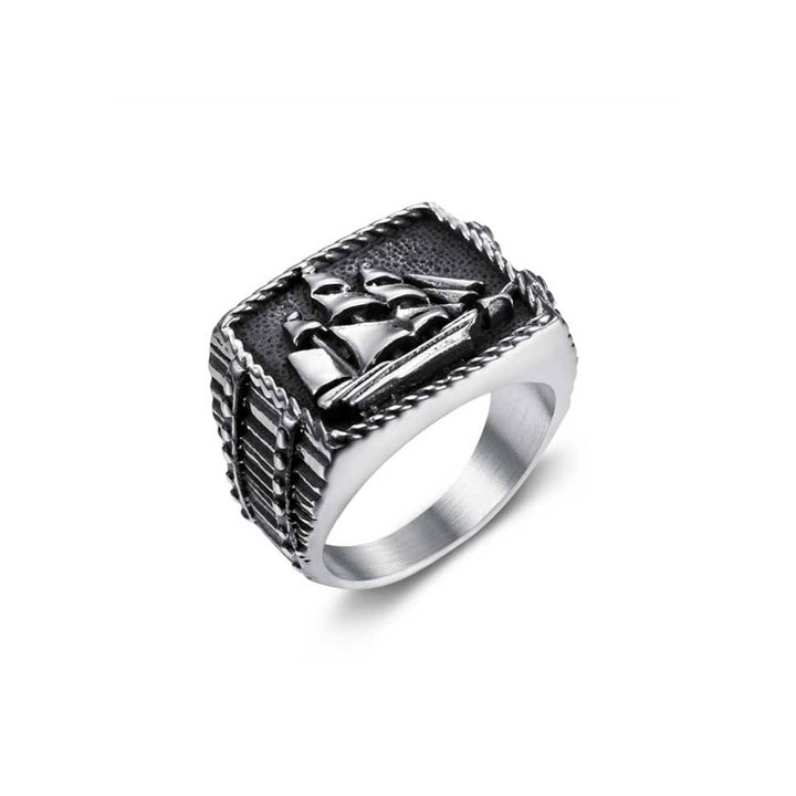Mathieu Blanchard Bague Bague Bateau en acier