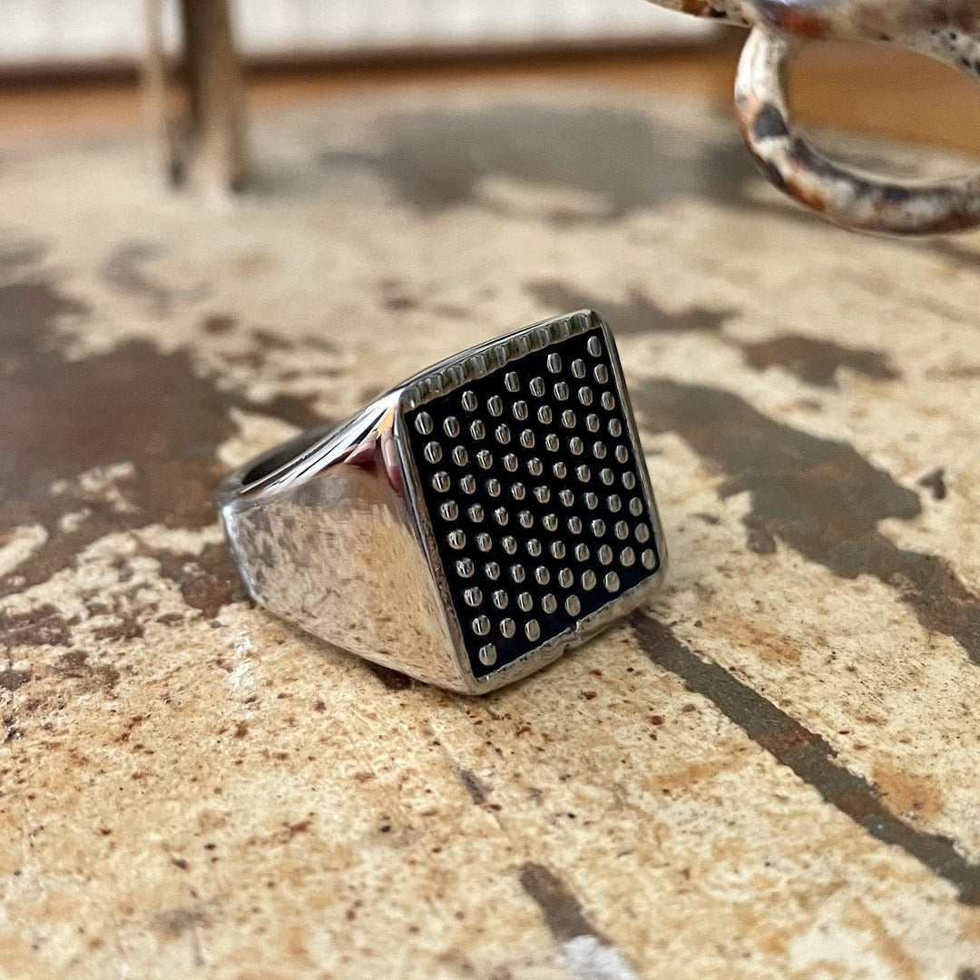 Mathieu Blanchard Bague Bague La force en acier