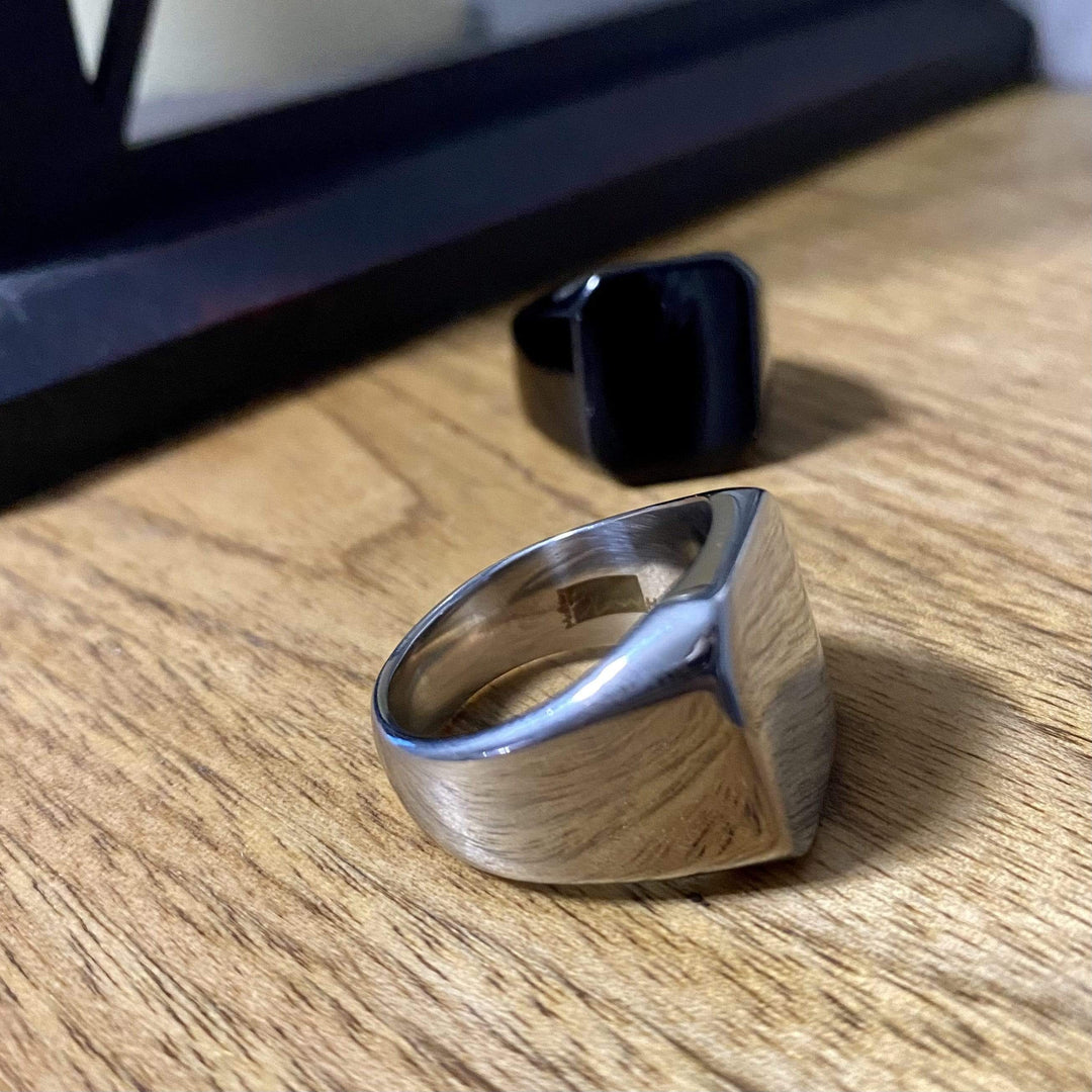 Mathieu Blanchard Bague Bague La force en acier