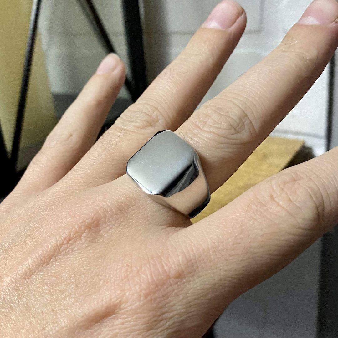 Mathieu Blanchard Bague Bague La force en acier