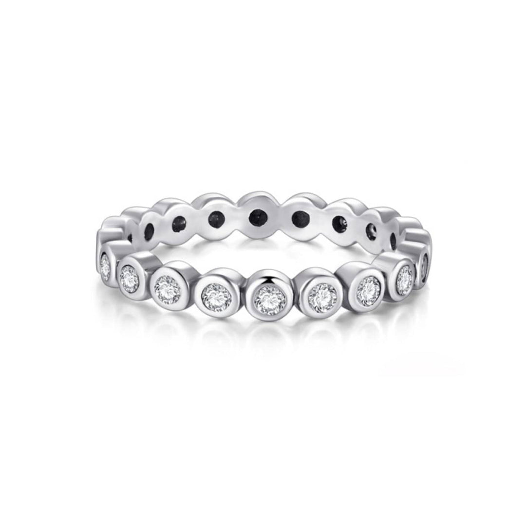 Mathieu Blanchard Bague Douce Éternité en argent sterling