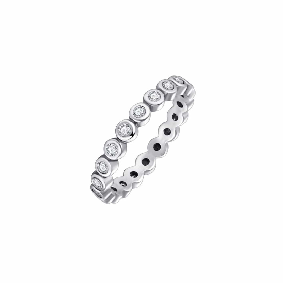 Mathieu Blanchard Bague Douce Éternité en argent sterling