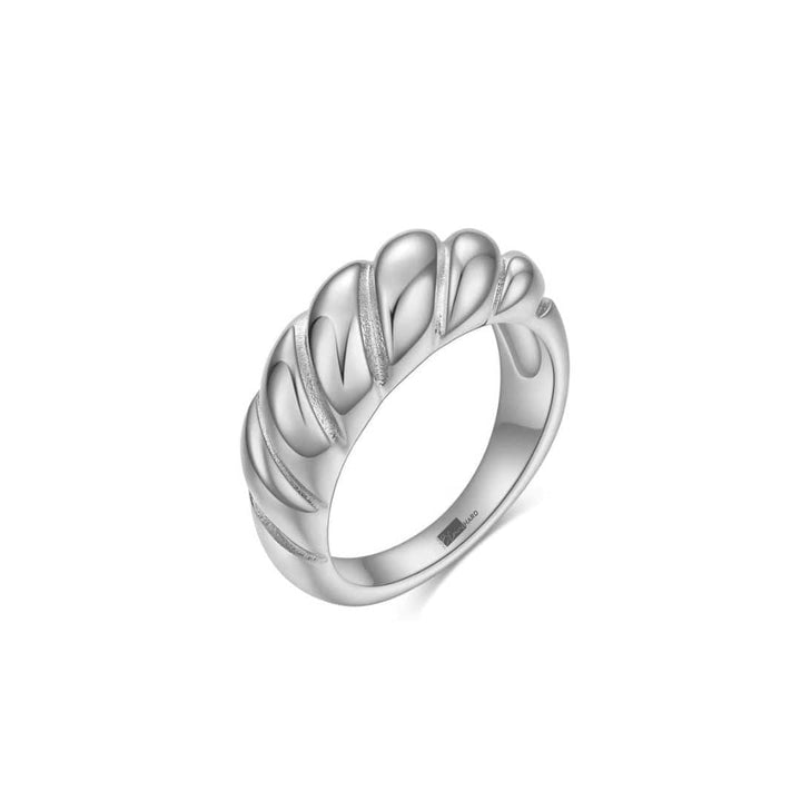 Mathieu Blanchard Bagues Bague croissant en acier