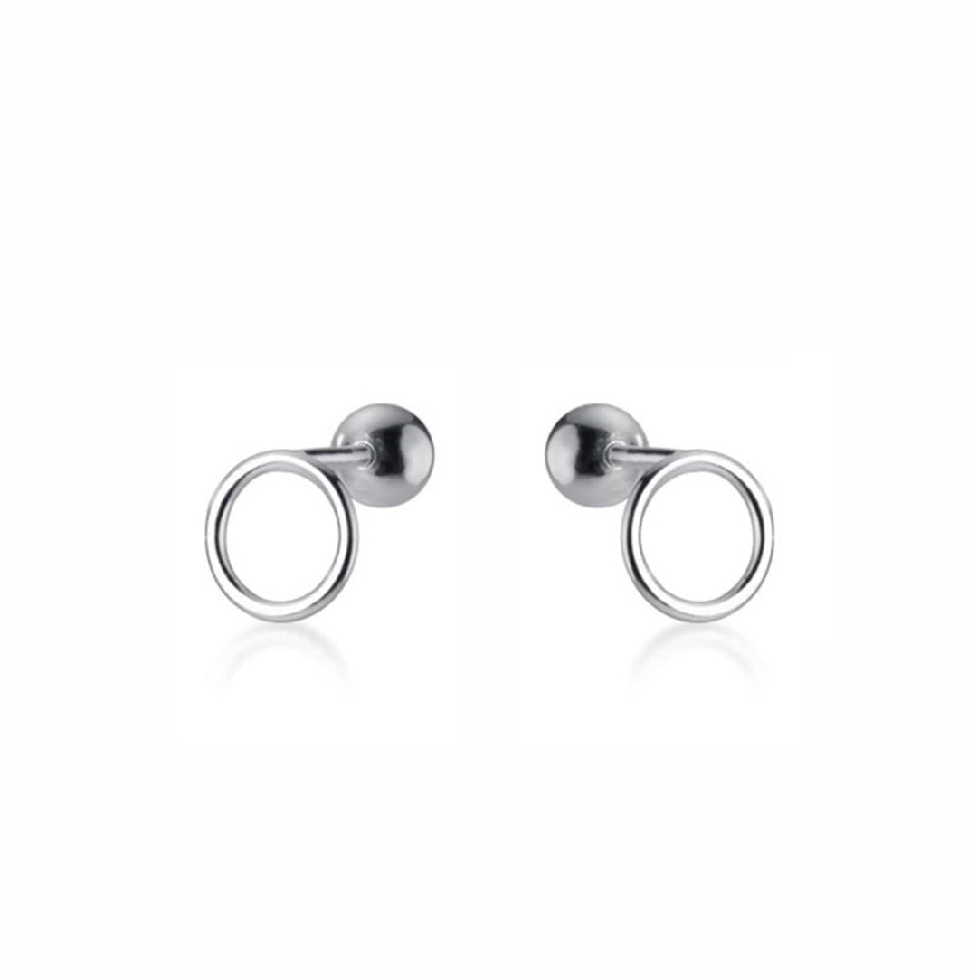 Mathieu Blanchard Boucles d'oreilles Argent Boucles d'oreilles Cercles en argent sterling