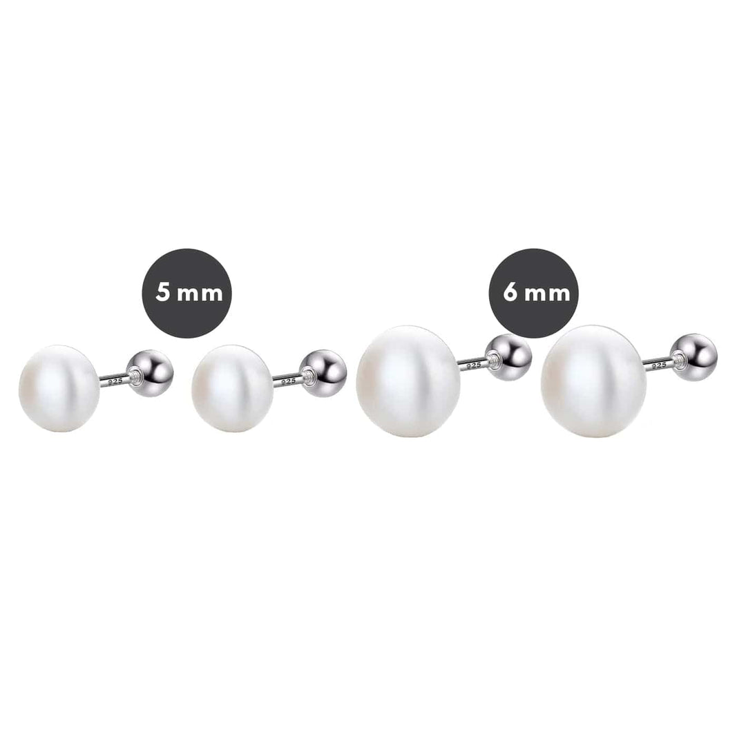 Mathieu Blanchard Boucles d'oreilles Boucles d'oreilles Perles en argent sterling