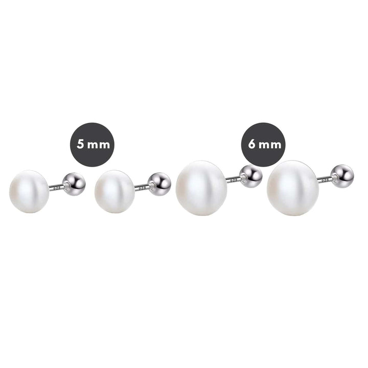 Mathieu Blanchard Boucles d'oreilles Boucles d'oreilles Perles en argent sterling