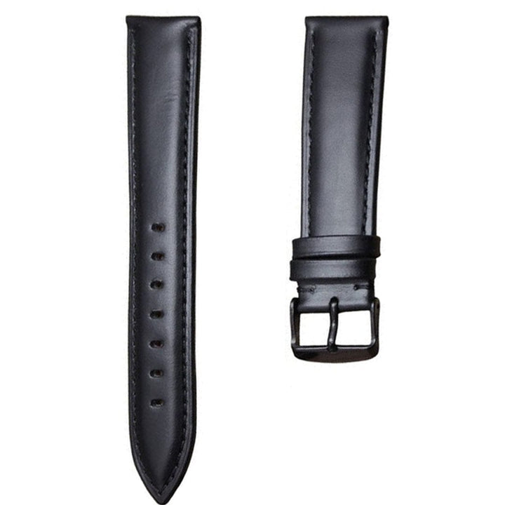 Mathieu Blanchard Bracelets de montre Bracelet de montre en cuir noir