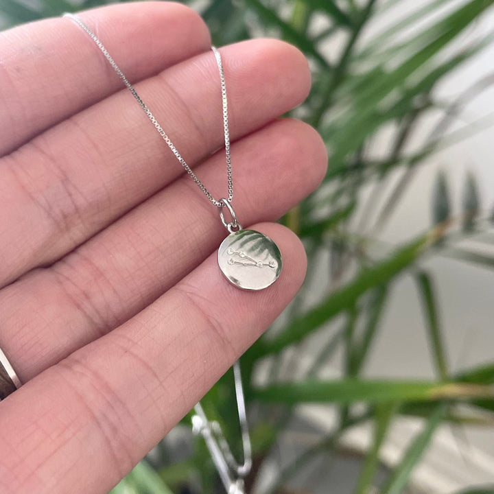 Mathieu Blanchard Chaîne Collier Constellation Zodiaque en argent sterling