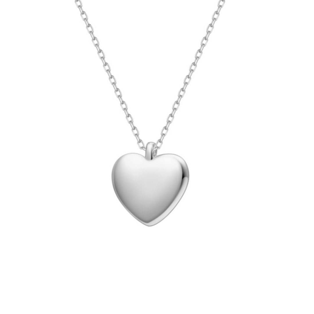 Mathieu Blanchard Collier Coeur Minimaliste en argent sterling