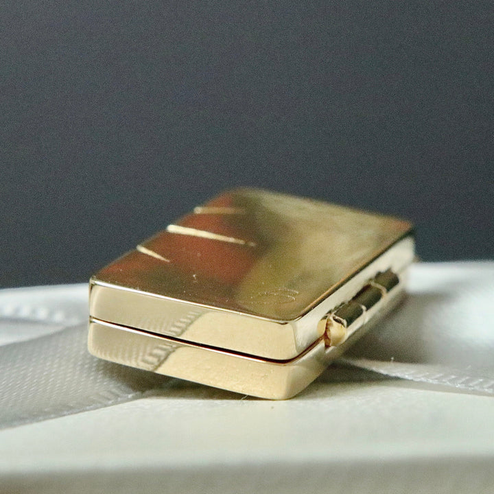 Mathieu Blanchard Collier porte-photo en or 14K et diamants
