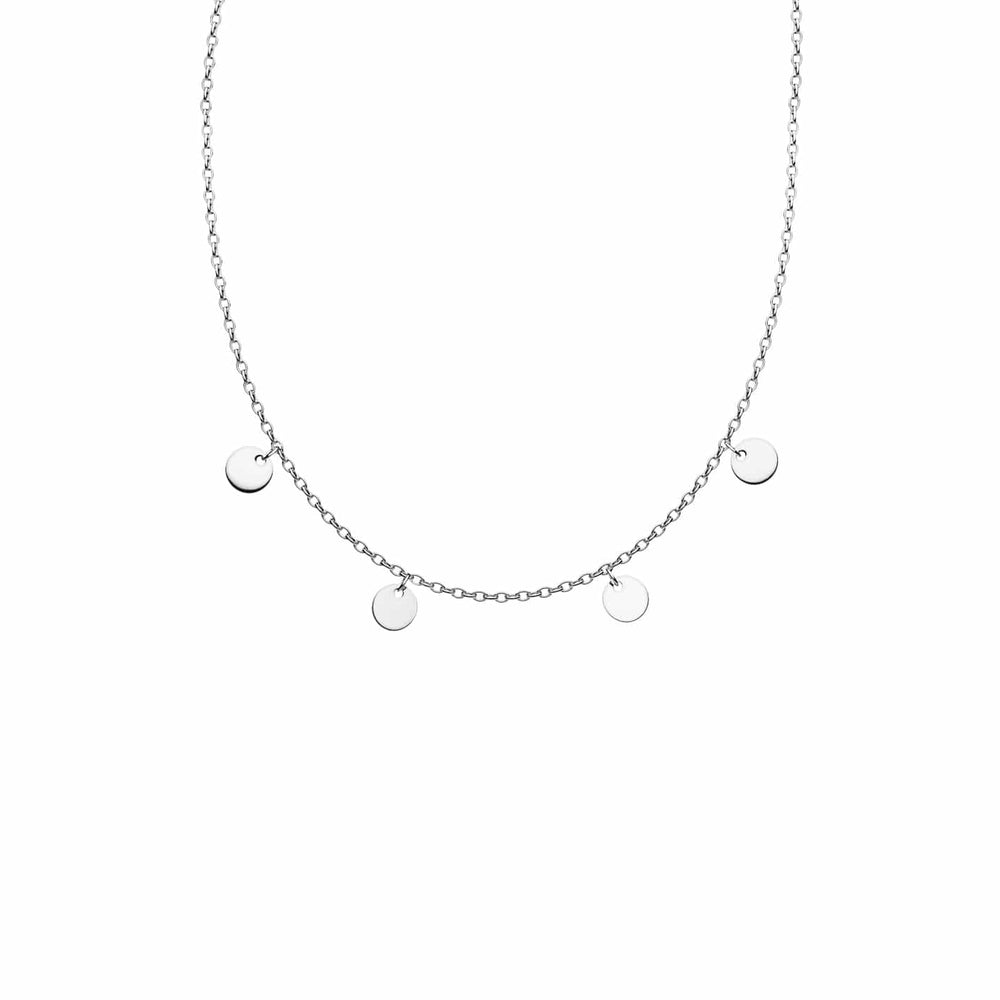 Mathieu Blanchard Colliers Argent Collier Ronds en acier