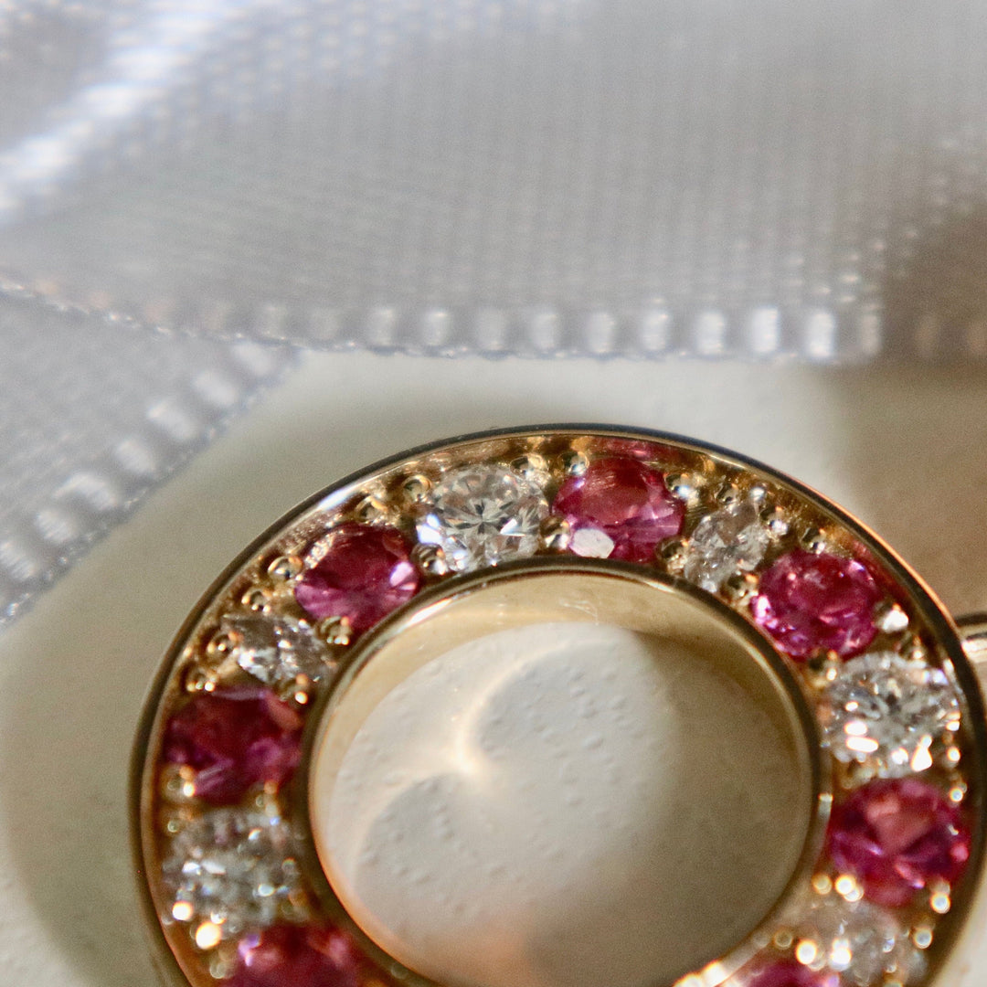 Mathieu Blanchard Colliers Or 14K / 18 pouces Collier perles d'eau douce en or 14K serti de tourmalines et diamants