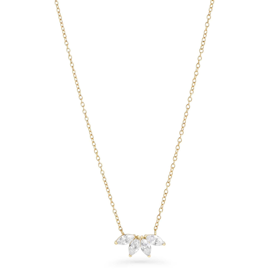 Mia Bijoux Pendants Doré Collier Cadence en acier