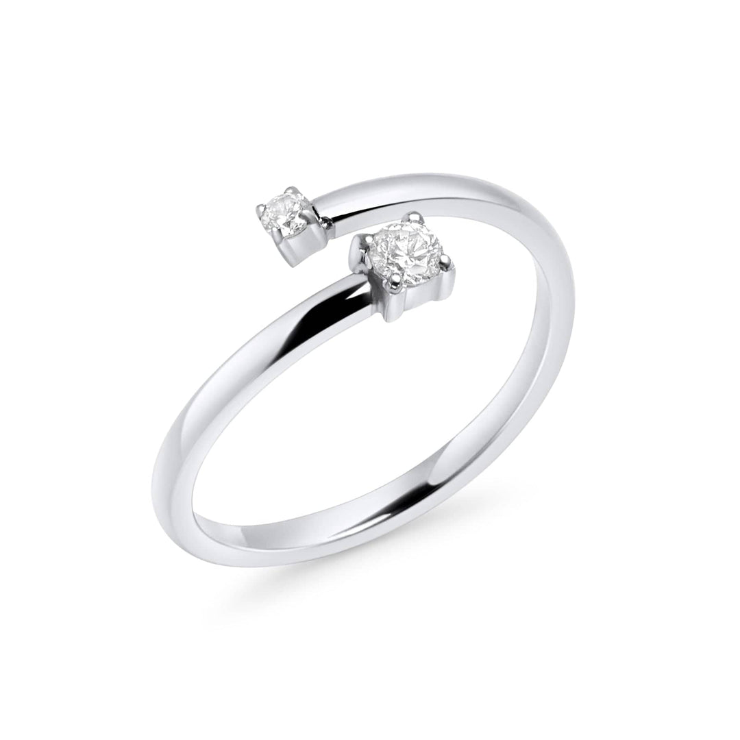 Mia Bijoux Rings Grandeur 6 / Argent Bague Isis en acier