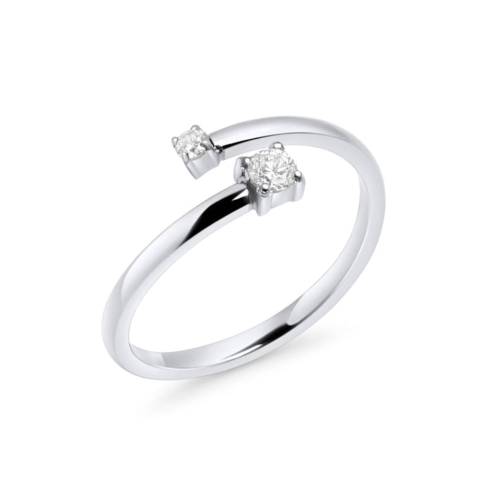 Mia Bijoux Rings Grandeur 6 / Argent Bague Isis en acier