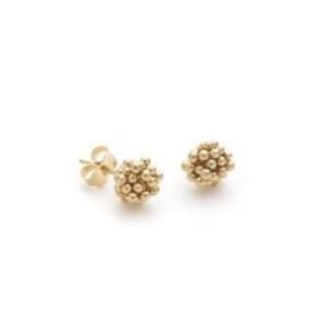 Michaud Michaud Boucles d'oreille Boutons d'oreille ShikShok en or jaune 18K