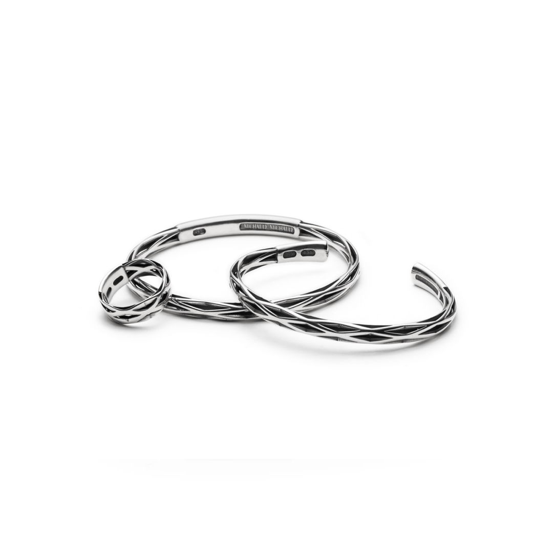 Michaud Michaud Bracelet Bracelet Dell'arte en argent sterling