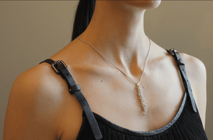 Michaud Michaud Colliers Collier ShikShok oxydé avec perles