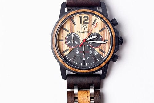 Roadtripmadewood Bagues Montre en bois Roadtrip SS