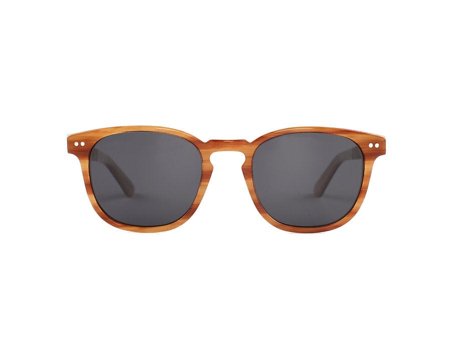 Roadtripmadewood Lunettes de soleil Lunette de soleil OASIS ambre en bois