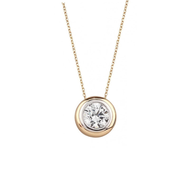 RPM 16 pouces Collier en or 10K et Swarovski RPM
