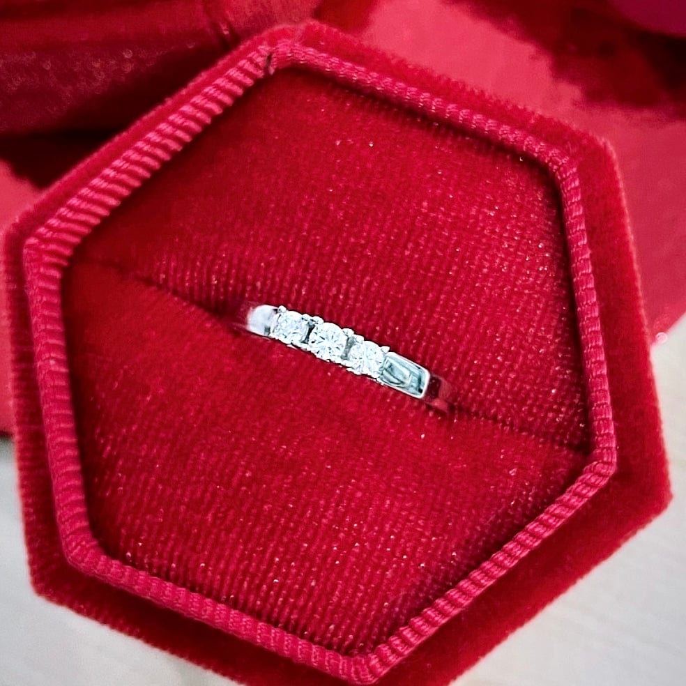 RPM Bague Trois Pierres en or 10K