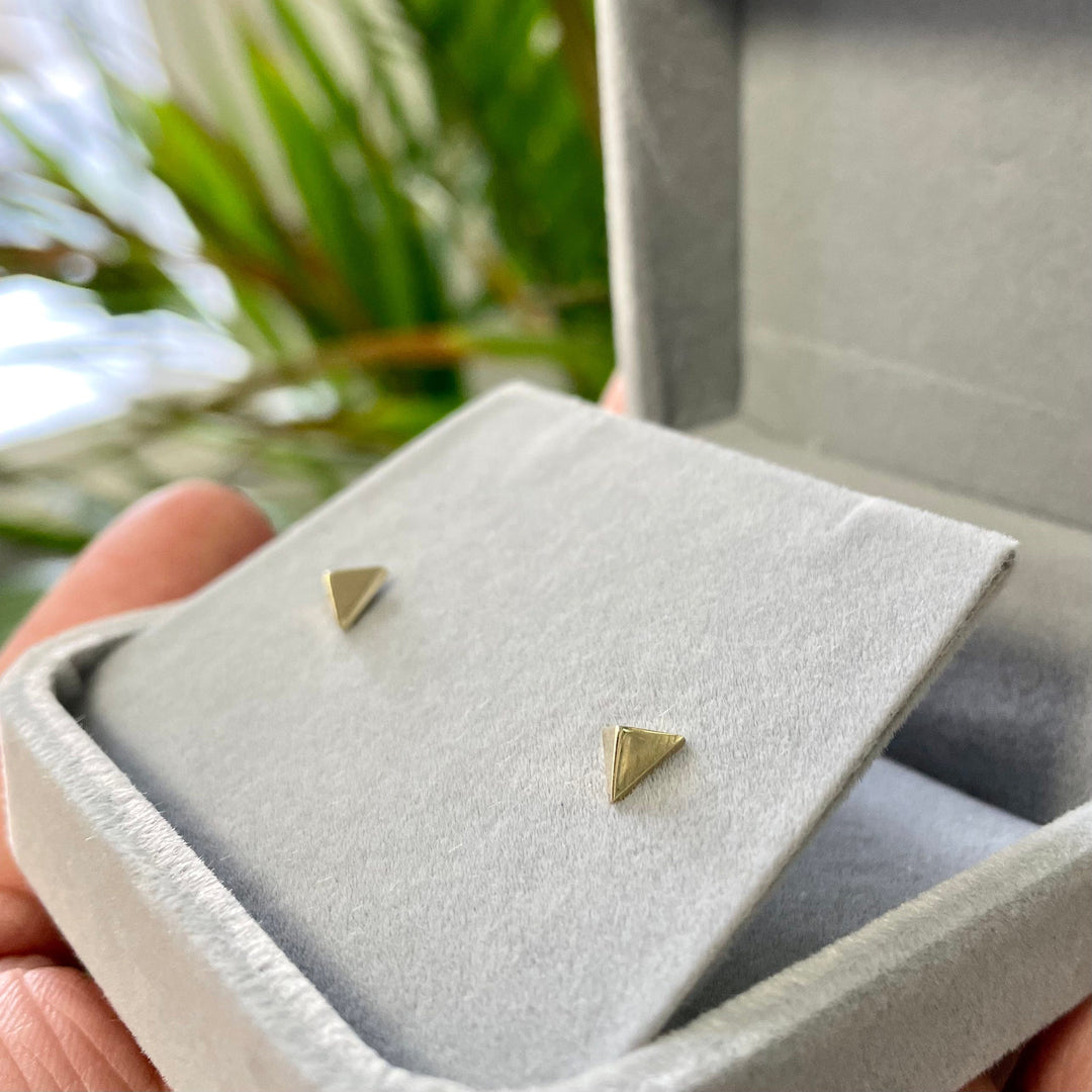 RPM Boucles d'oreilles Boucles d'oreilles Pyramides en or jaune 10K