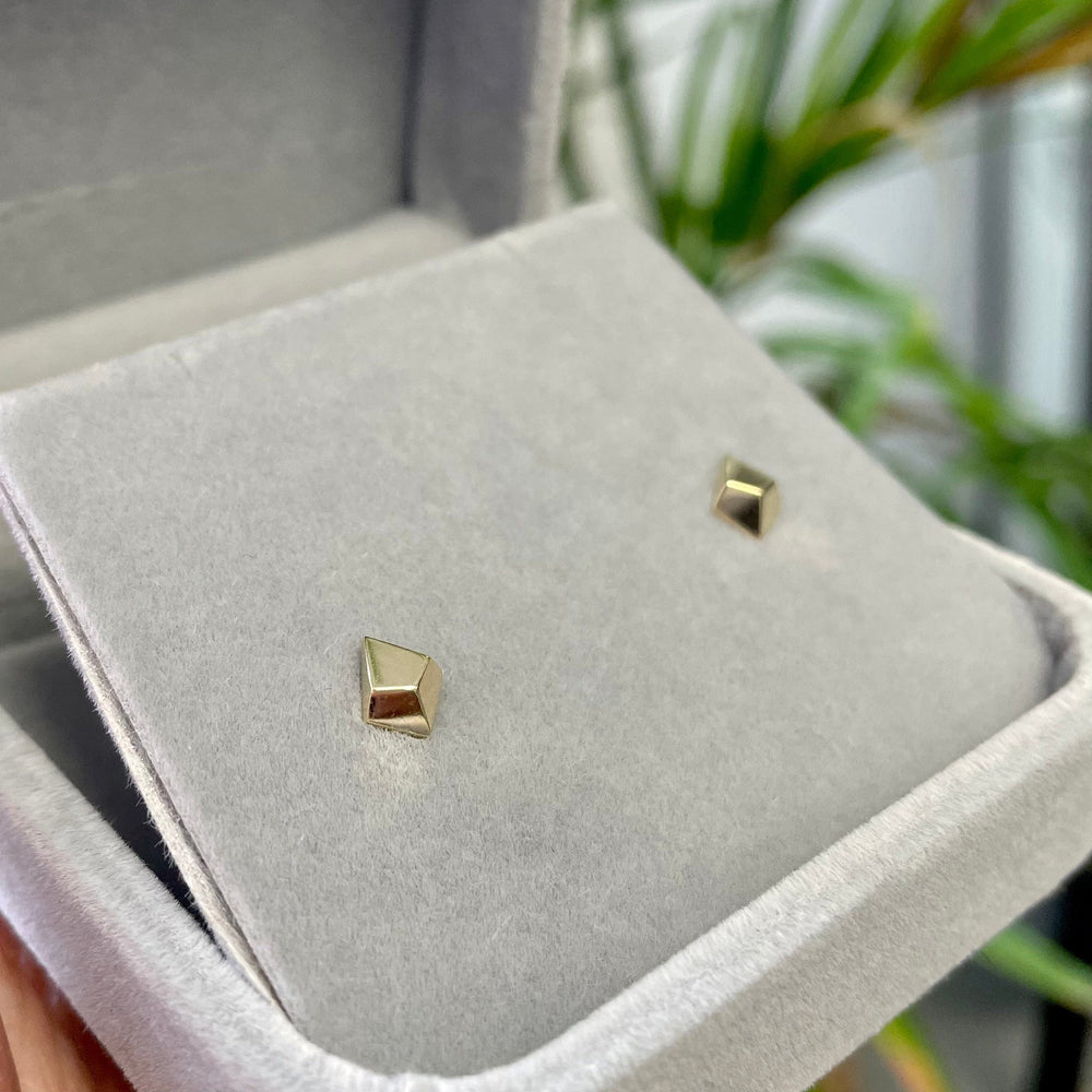 RPM Boucles d'oreilles Boucles d'oreilles Pyramides en or jaune 10K