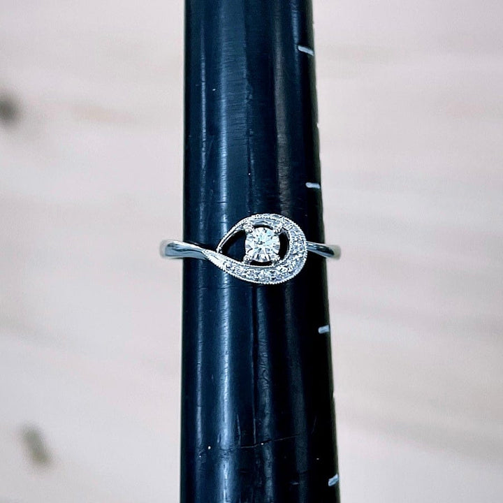 RPM Grandeur 7 Bague Solitaire en or 14K et diamants - 21pts
