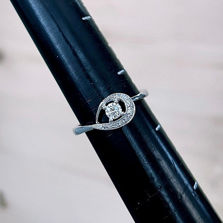 RPM Grandeur 7 Bague Solitaire en or 14K et diamants - 21pts