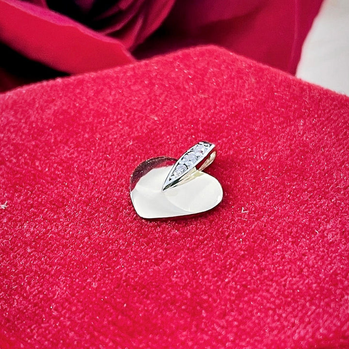 RPM Pendentif Coeur en or jaune et blanc 10K